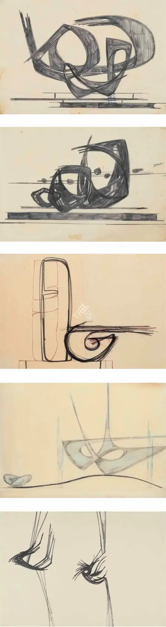 Pochkhanawala, Pilloo (Artist). Untitled, n.d. | Drawing, Ch.Mum/19.12.13, 2013 · Christie's