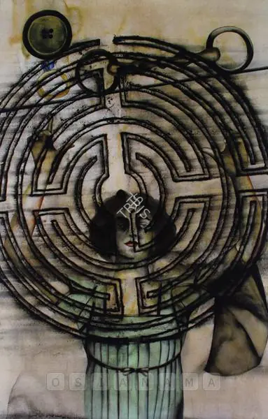 Anju Dodiya (Artist), Daphne, 2004, Painting