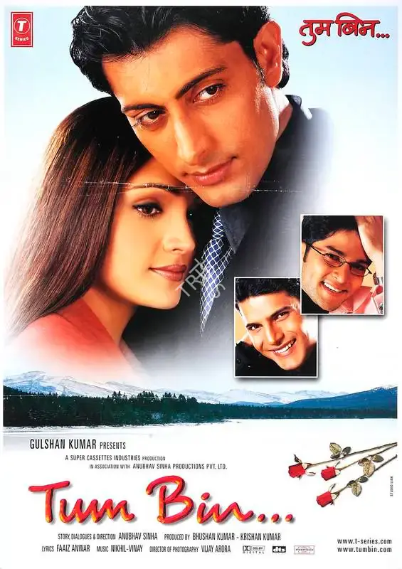 Bhushan Kumar (Producer), Tum Bin, 2001, Full Sheet Poster