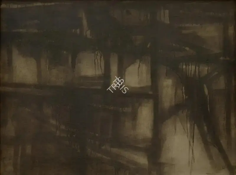 Ramkumar (Artist), Autumn Landscape, 1950, Painting