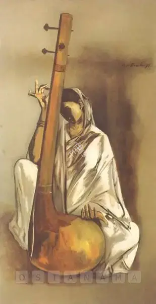 B. Vithal (Artist), Musician, Painting