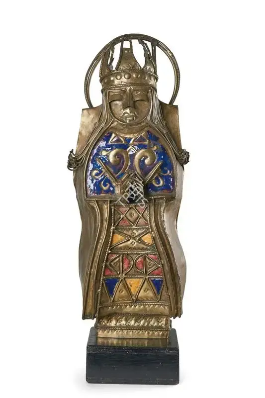 Janakiram, P.V. (Artist). Holy Mother, n.d. | Sculpture, Pu.Mum/23.02.23, 2023 · Pundole