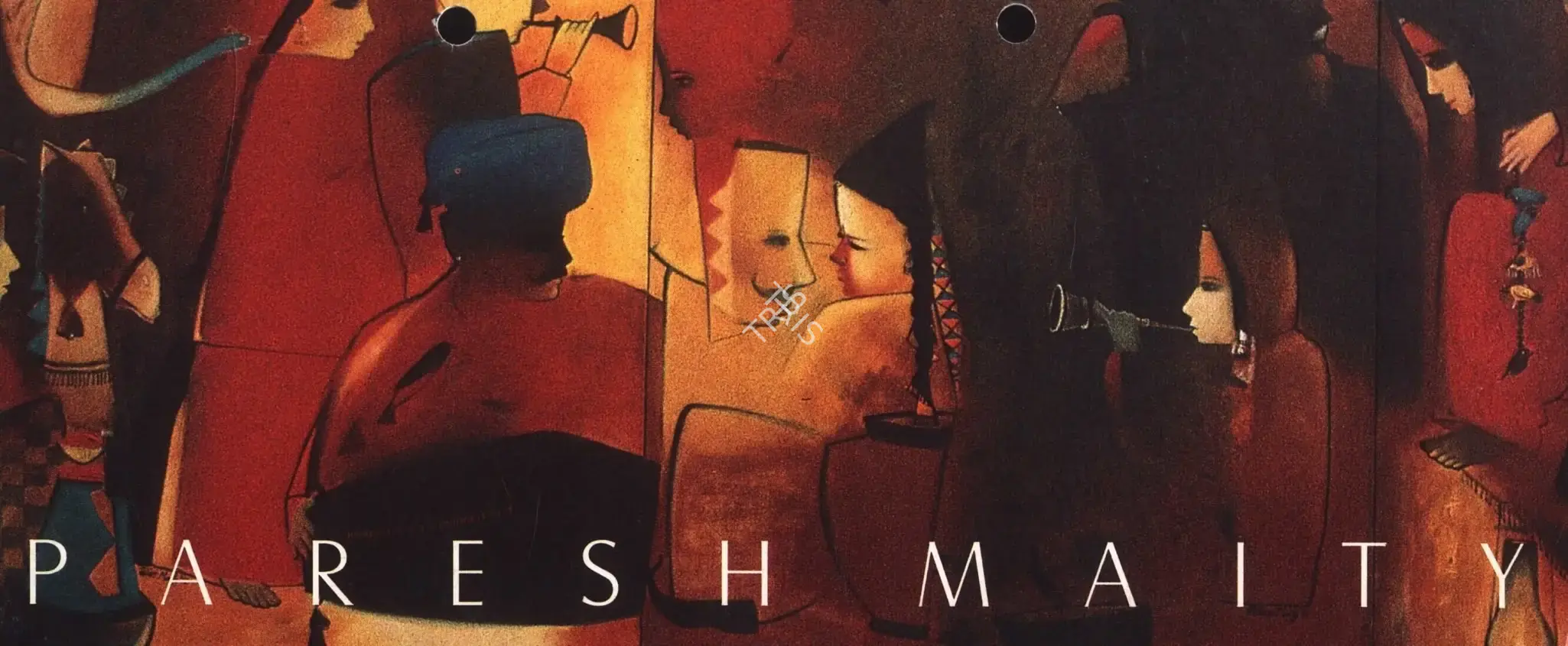 Paresh Maity (Artist), Paresh Maity, 1998, Solo Exhibition Invitation