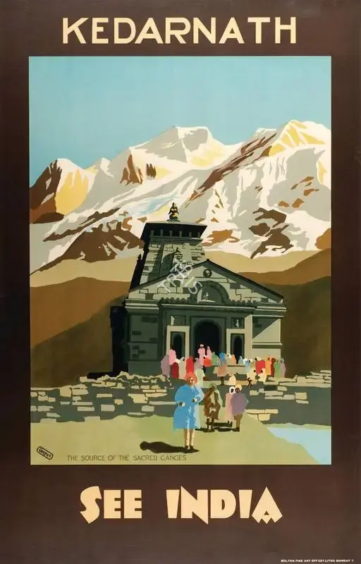 After Gtait (Artist), See India, Travel Publicity Related Art & Poster