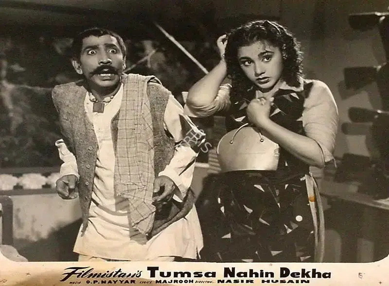 Nasir Husain (Director), Tumsa Nahin Dekha, 1957, Lobby Card