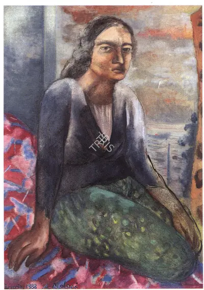 Nalini Malani (Artist), Reverie, 1988, Painting