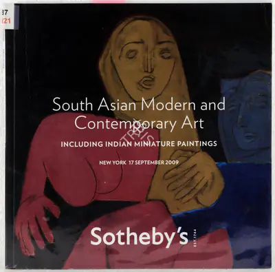 Sotheby's (Auction House), South Asian Modern and Contemporary Art, 2009, Auction Catalogue