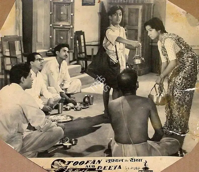 Prabhat Kumar (Director), Toofan Aur Deeya, 1956, Lobby Card