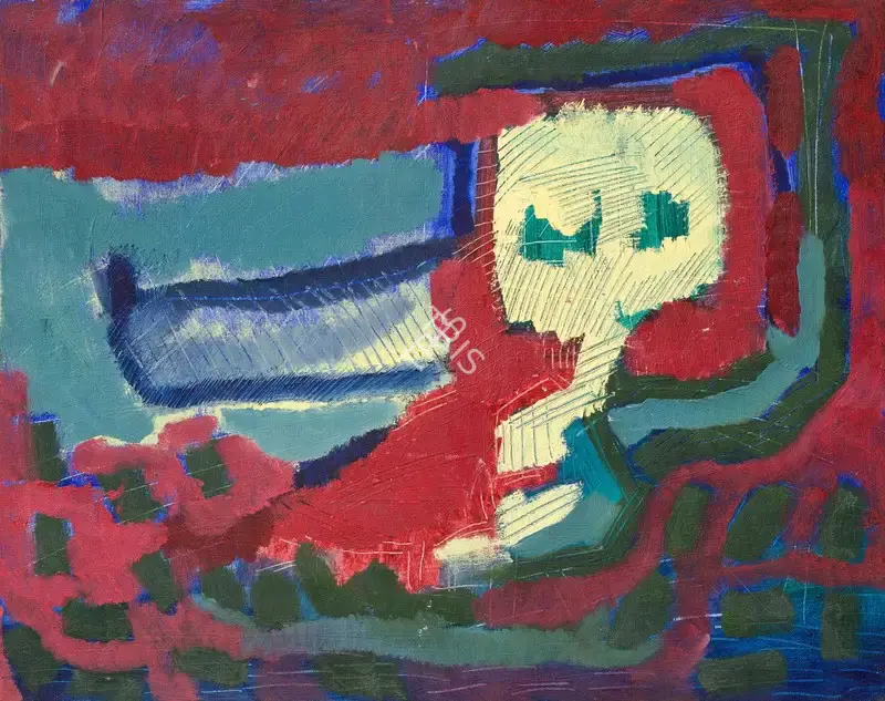 Sheila Makhijani (Artist), Untitled, 1989, Painting