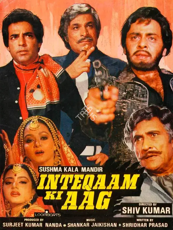 Surjeet Kumar Nanda (Producer), Inteqaam Ki Aag, 1986, Song-Synopsis Booklet