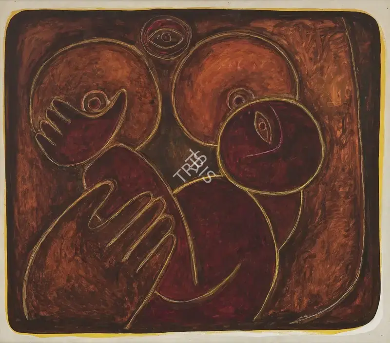 B. Vithal (Artist), Untitled, 1967, Painting