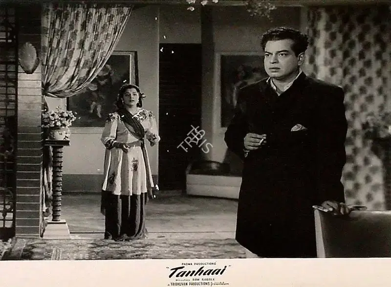 Ram Gabale (Director), Tanhaai, 1961, Lobby Card