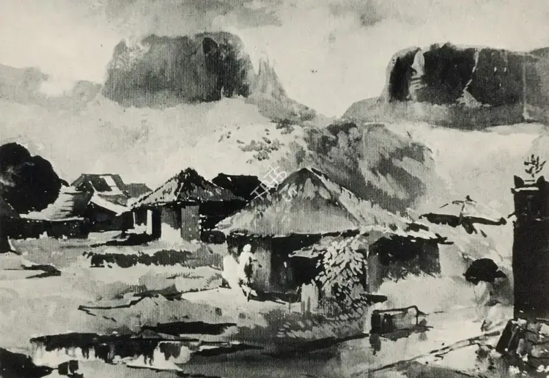 Shivaji Tupe (Artist), Lanscape, Painting