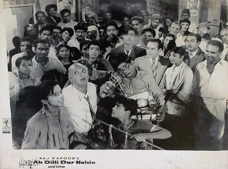Jaywant Pathare (Cinematographer), Ab Dilli Dur Nahin, 1957, Lobby Card