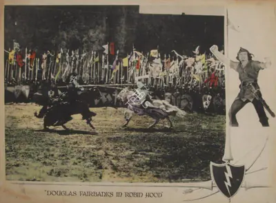 Allan Dwan (Director), Robin Hood, 1922, Lobby card