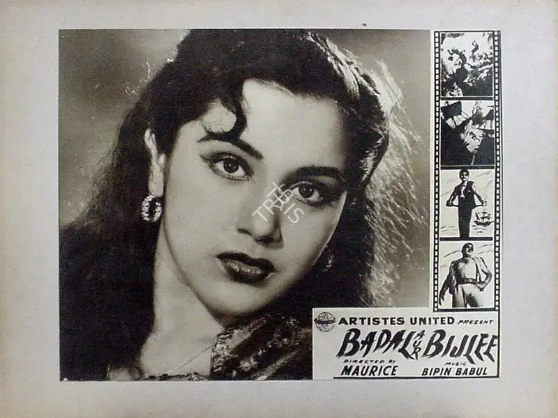 Four Aces (Producer), Badal Aur Bijlee, 1956, Lobby Card