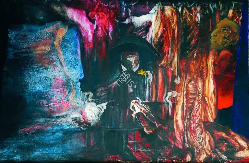 Navjot (Artist), Tribute to painters I admire, 1992, Painting
