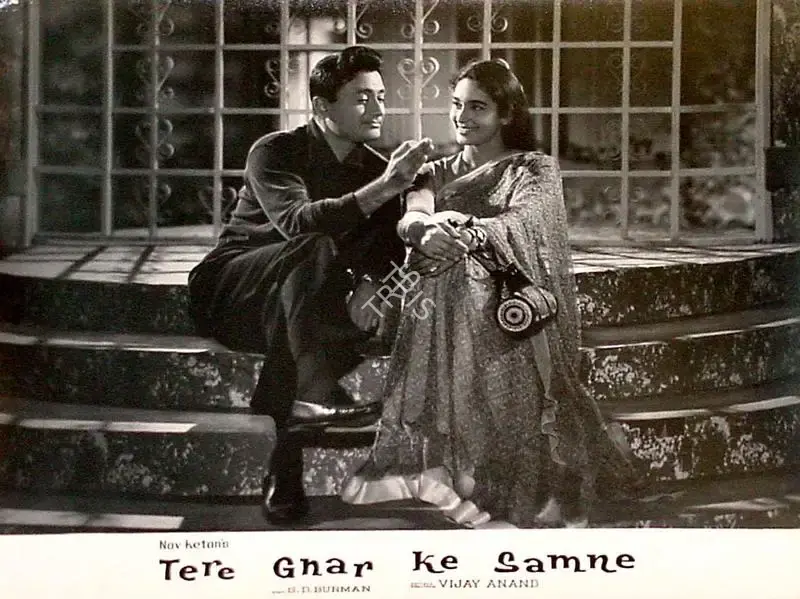 Dev Anand (Producer), Tere Ghar Ke Samne, 1963, Lobby Card