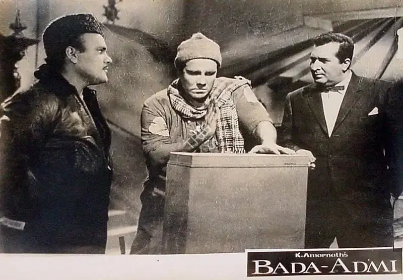 K. Amarnath (Producer), Bada Admi, 1961, Lobby Card