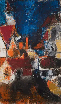 Akbar Padamsee (Artist), Untitled, 1963, Painting