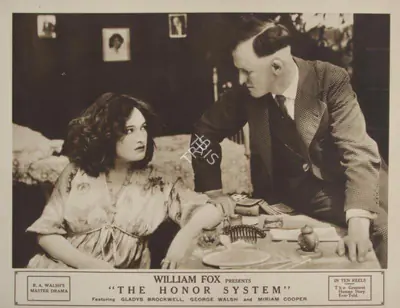 William Fox (Producer), The Honor System, 1917, Lobby card