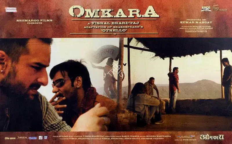 Tassaduq Hussain (Cinematographer), Omkara, 2006, Lobby Card