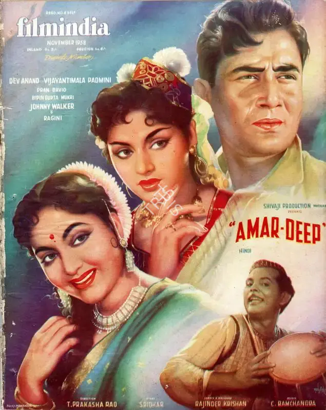 Baburao Patel (Editor), Filmindia, 1958, Magazine