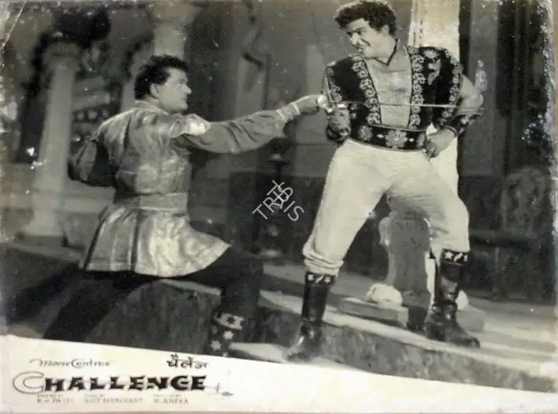 H. Khera (Producer), Challenge, 1964, Lobby Card