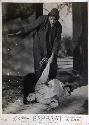 Jal Mistry (Cinematographer), Barsaat, 1949, Lobby Card