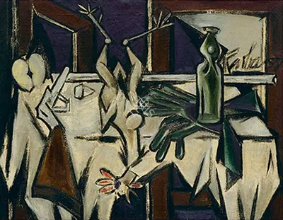 A.A. Raiba (Artist), Catastrophe, 1967, Painting