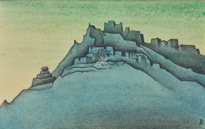 Roerich, Nicholas (Artist). Lamayuru Monastery, 1932 | Painting, Ch.NeY/20.03.24, 2024 · Christie's