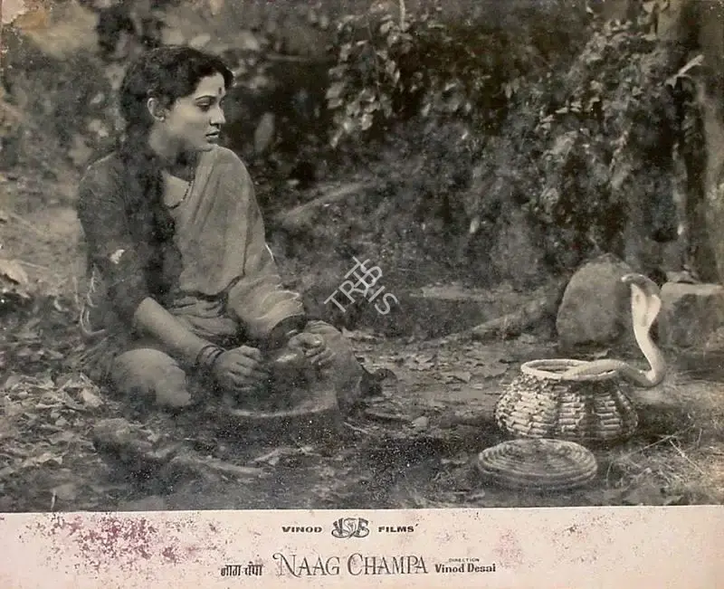 Vinod Desai (Producer), Naag Champa, 1958, Lobby Card