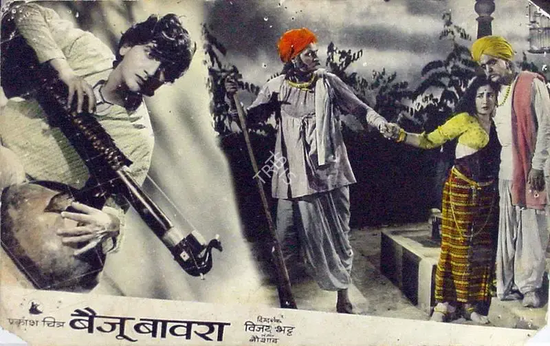 V.N. Reddy (Cinematographer), Baiju Bawra, 1952, Lobby Card