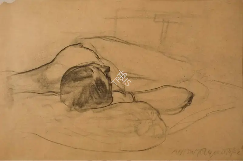 Jogen Chowdhury (Artist), Untitled, 1962, Drawing