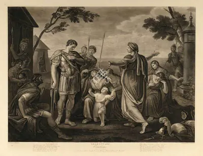 After G. Hamilton (Artist), Coriolanus, 1803, Aquatint