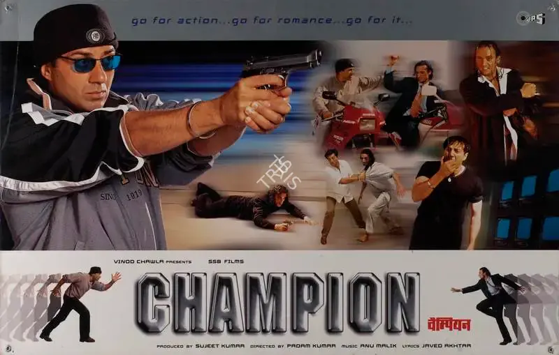 Sujeet Kumar (Producer), Champion, 2000, Lobby Card