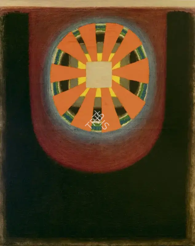 De, Biren (Artist). The Moment, 1967 | Painting, AG.Mum/27.03.18, 2018 · Asta Guru