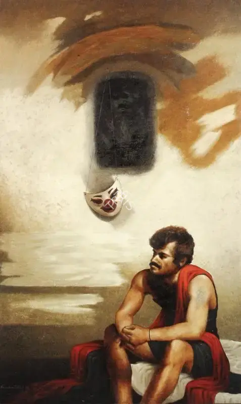 Kanchan Dasgupta (Artist), Untitled, 1998, Painting