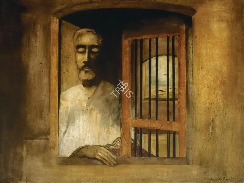 Anjolie Ela Menon (Artist), Untitled, 1980, Painting