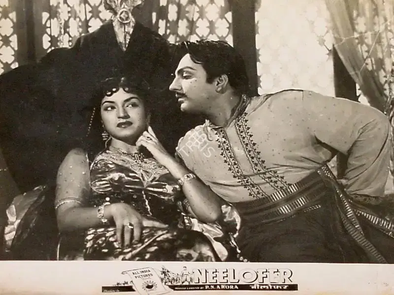 P.N. Arora (Producer), Neelofer, 1957, Lobby Card