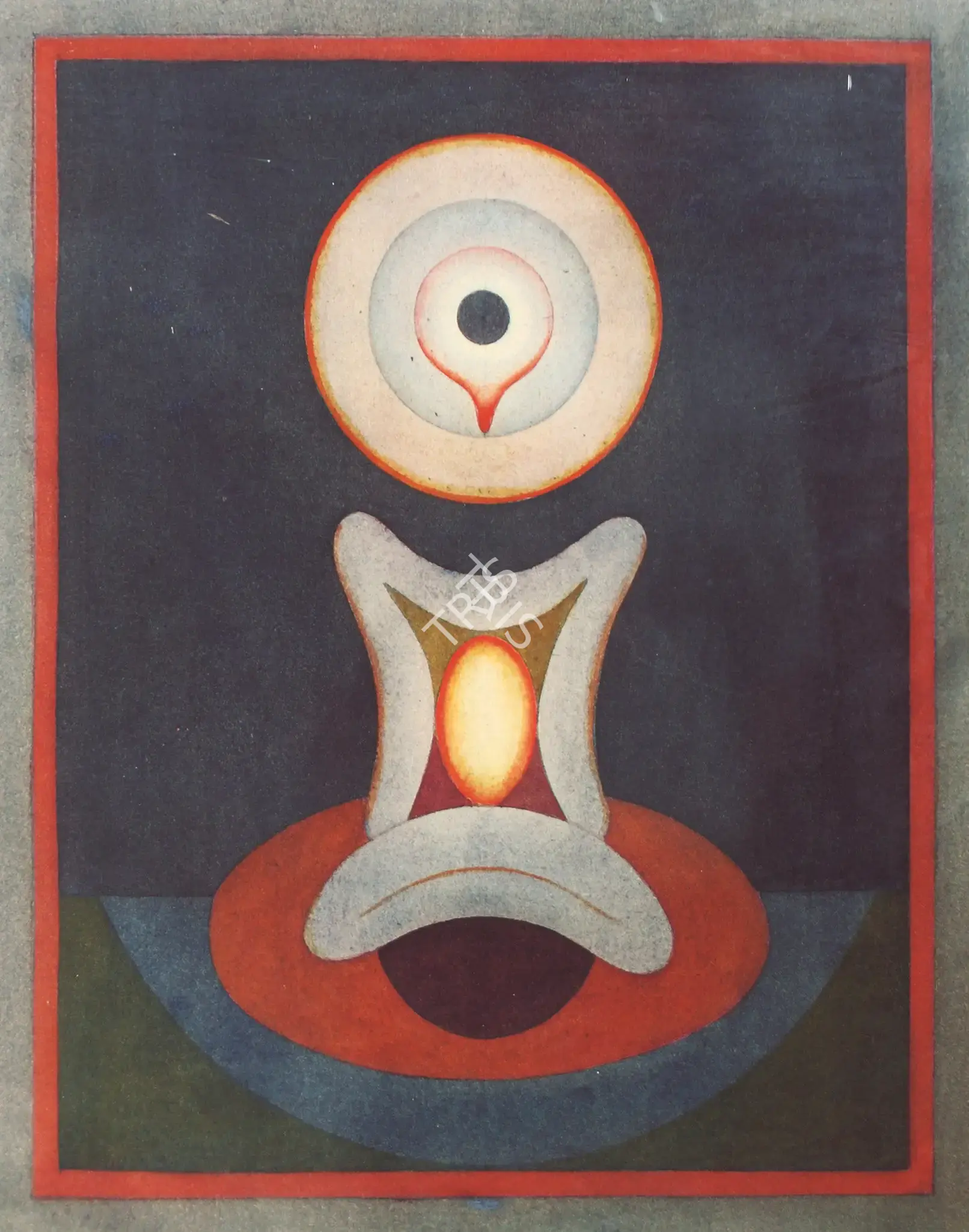 G.R. Santosh (Artist), Untitled, 1971, Painting