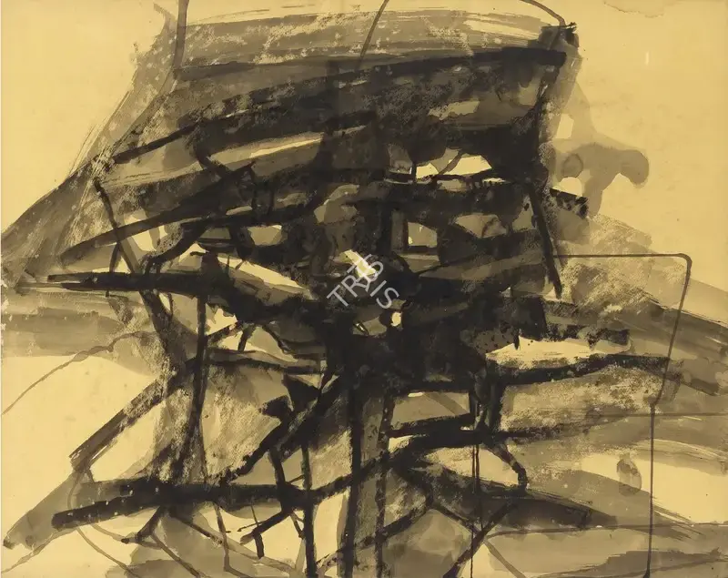 Ramkumar (Artist), Untitled, 1967, Drawing