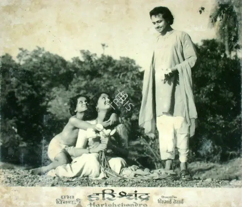 Dhirubhai Desai (Director), Harishchandra, 1958, Lobby Card