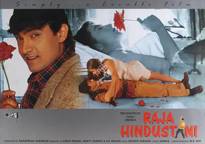 Aly Morani (Producer), Raja Hindustani, 1996, Lobby Card