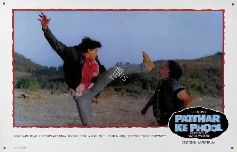 Nirmal Jani (Cinematographer), Patthar Ke Phool, 1991, Lobby Card