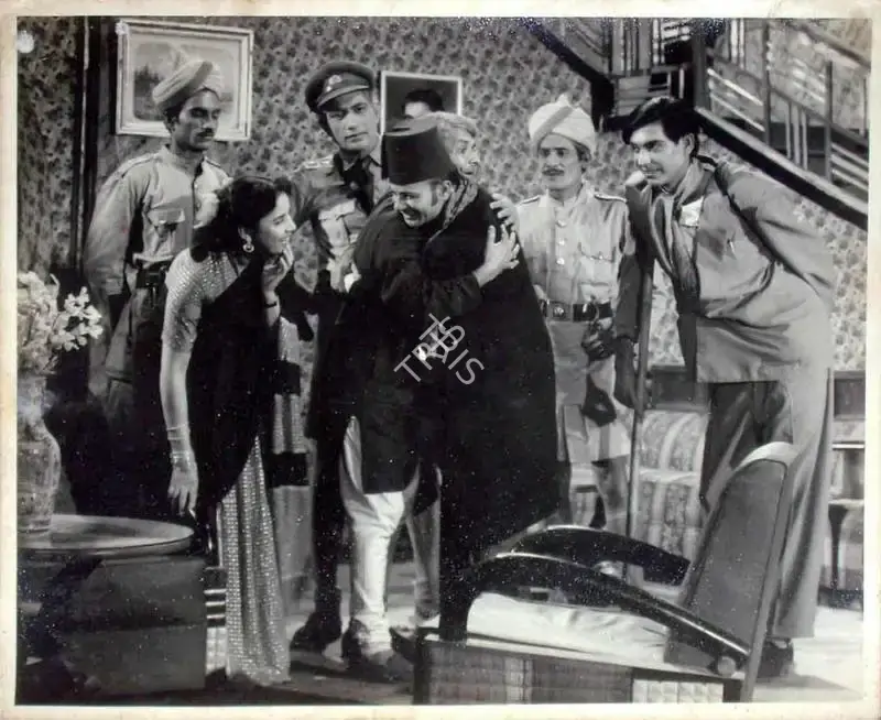 Harish (Director), Lalten, 1956, Lobby Card