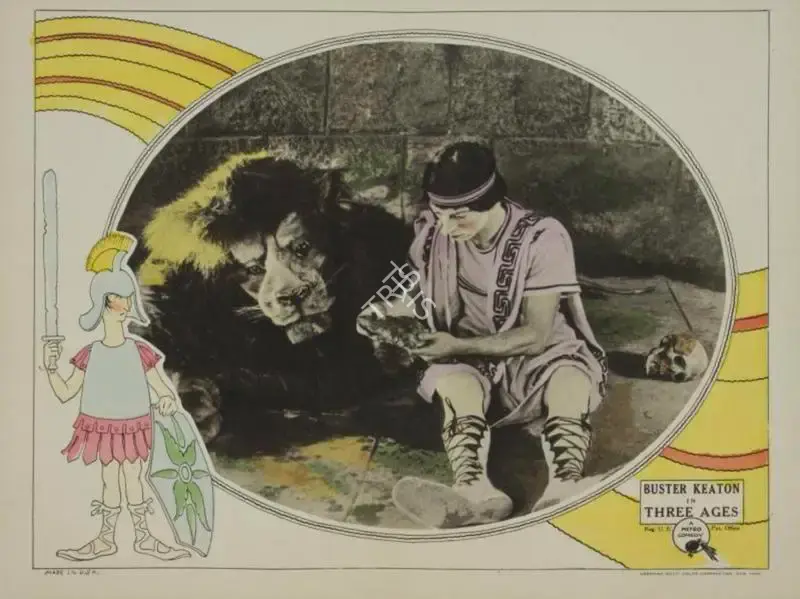 Edward F. Cline (Director), Three Ages, 1923, Lobby card