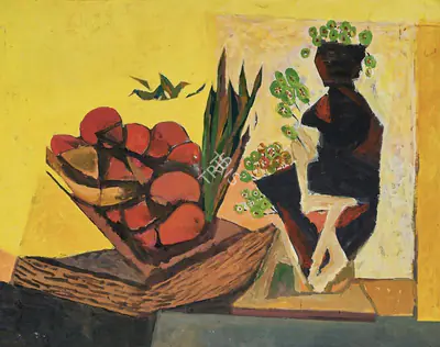 K.S. Kulkarni (Artist), Untitled (Still Life), Painting