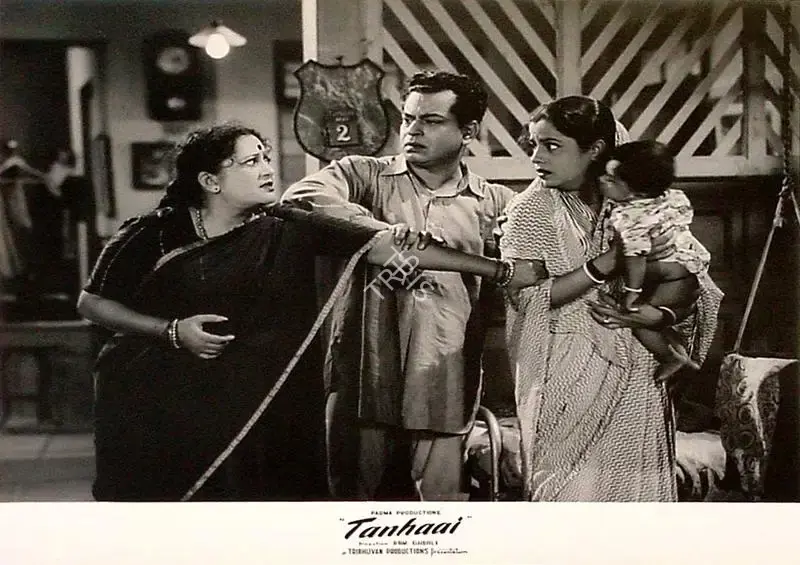 Ram Gabale (Director), Tanhaai, 1961, Lobby Card