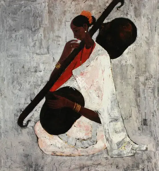 B. Prabha (Artist), Untitled, 1964, Painting